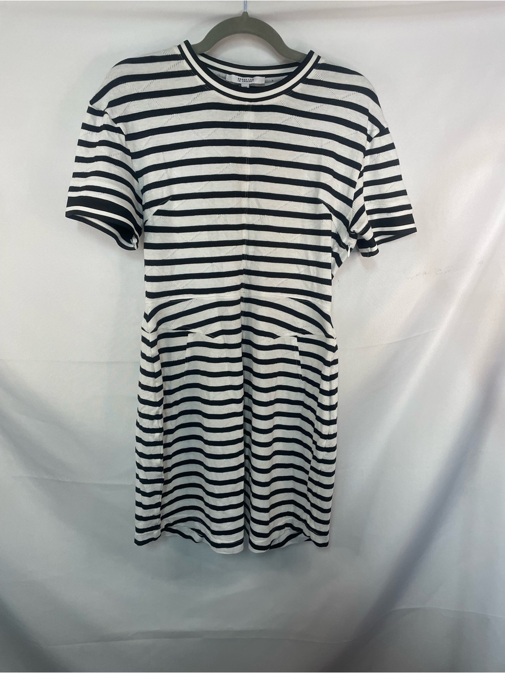 Derek Lam 100% cotton striped dress, this has the cutest sleeves and waist!